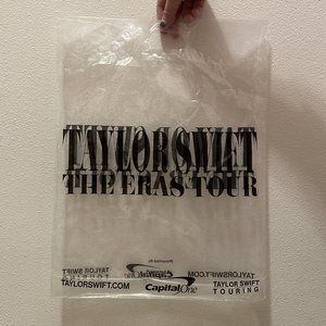 Taylor Swift The Eras Tour Clear Plastic Bag